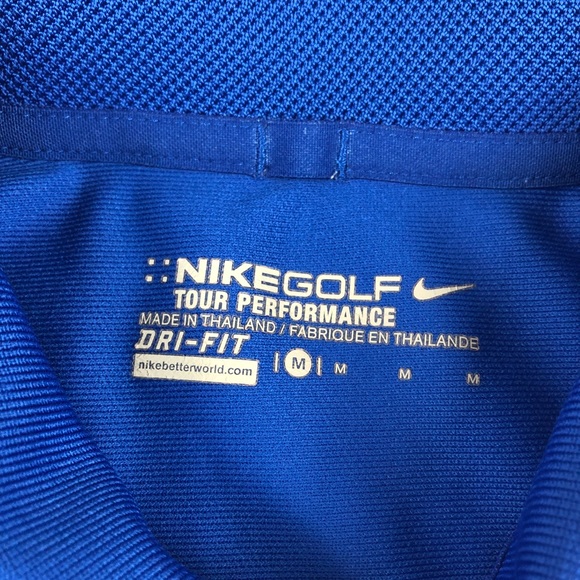Nike Tour Performance Dri-Fit Golf Polo Shirt Mens - Picture 5 of 7